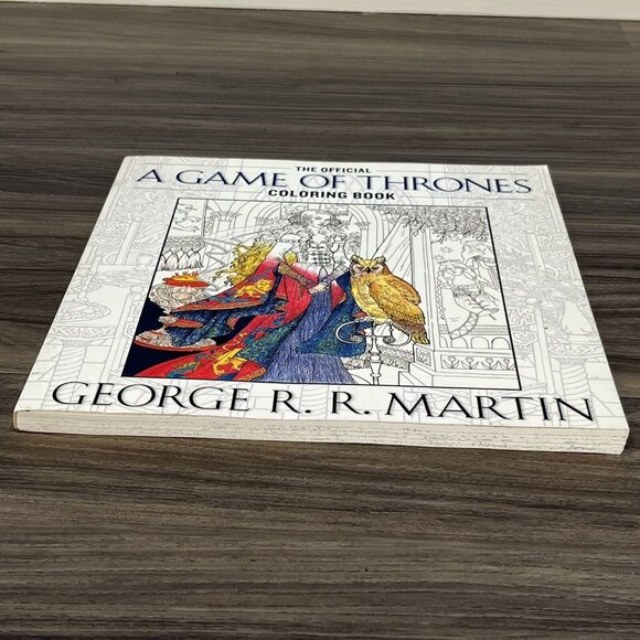 2015 The Official Game Of Thrones Coloring Book George R R Martin Clean Pages - Picture 4 of 16